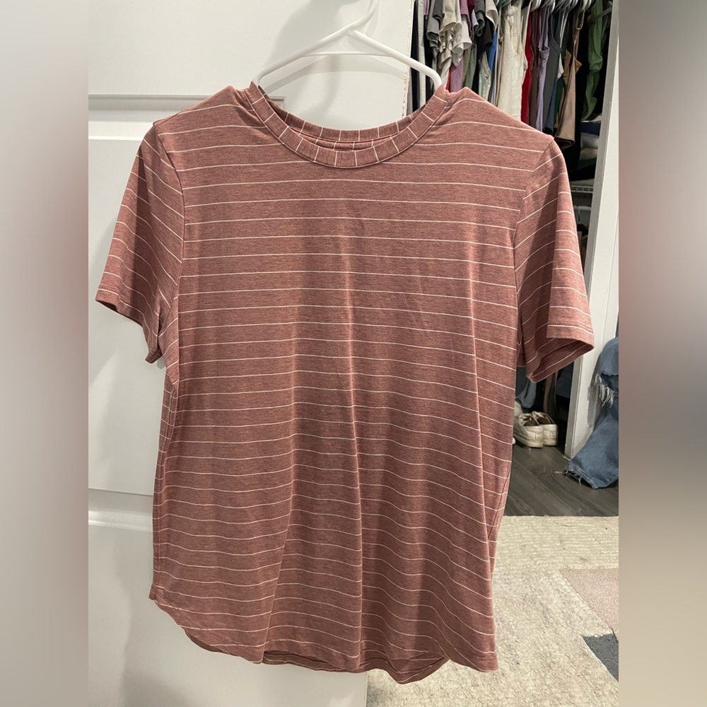 Lululemon striped tee